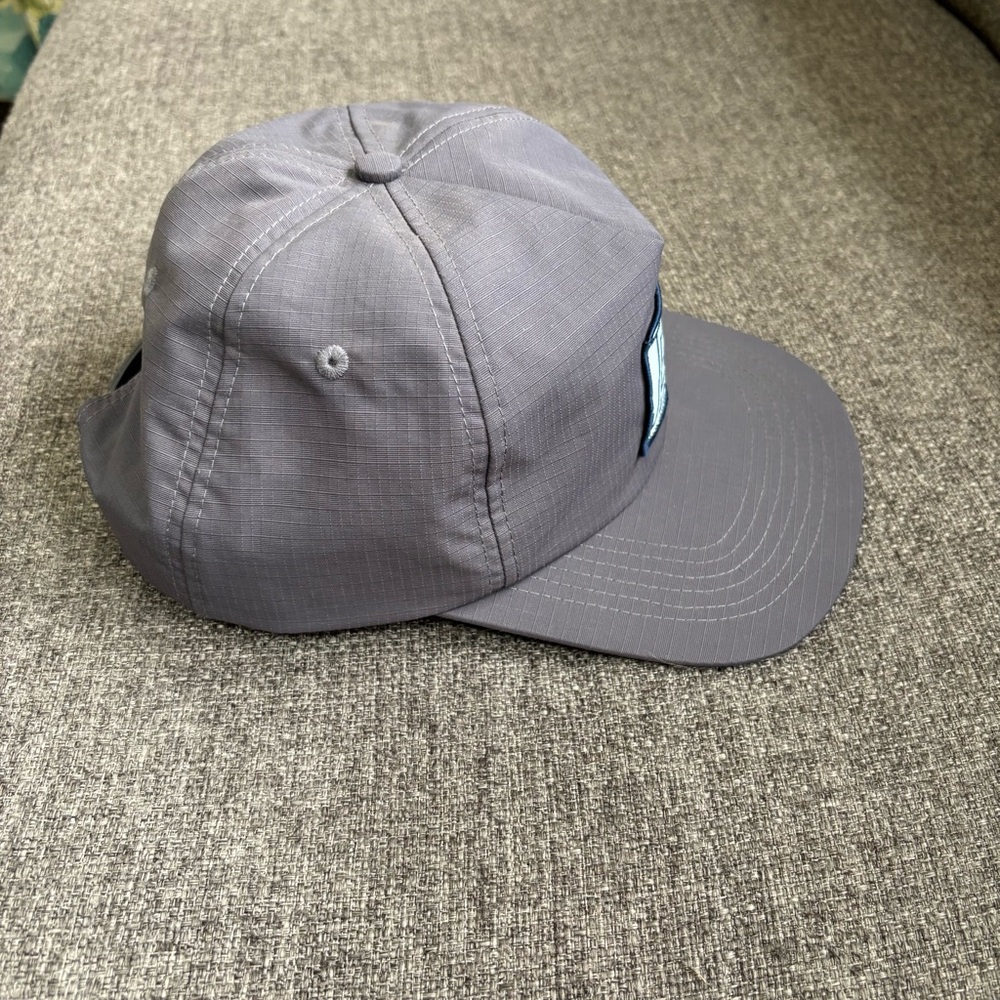 Jetty Gray Ripstop Nylon OSFA Cap - Picture 3 of 11